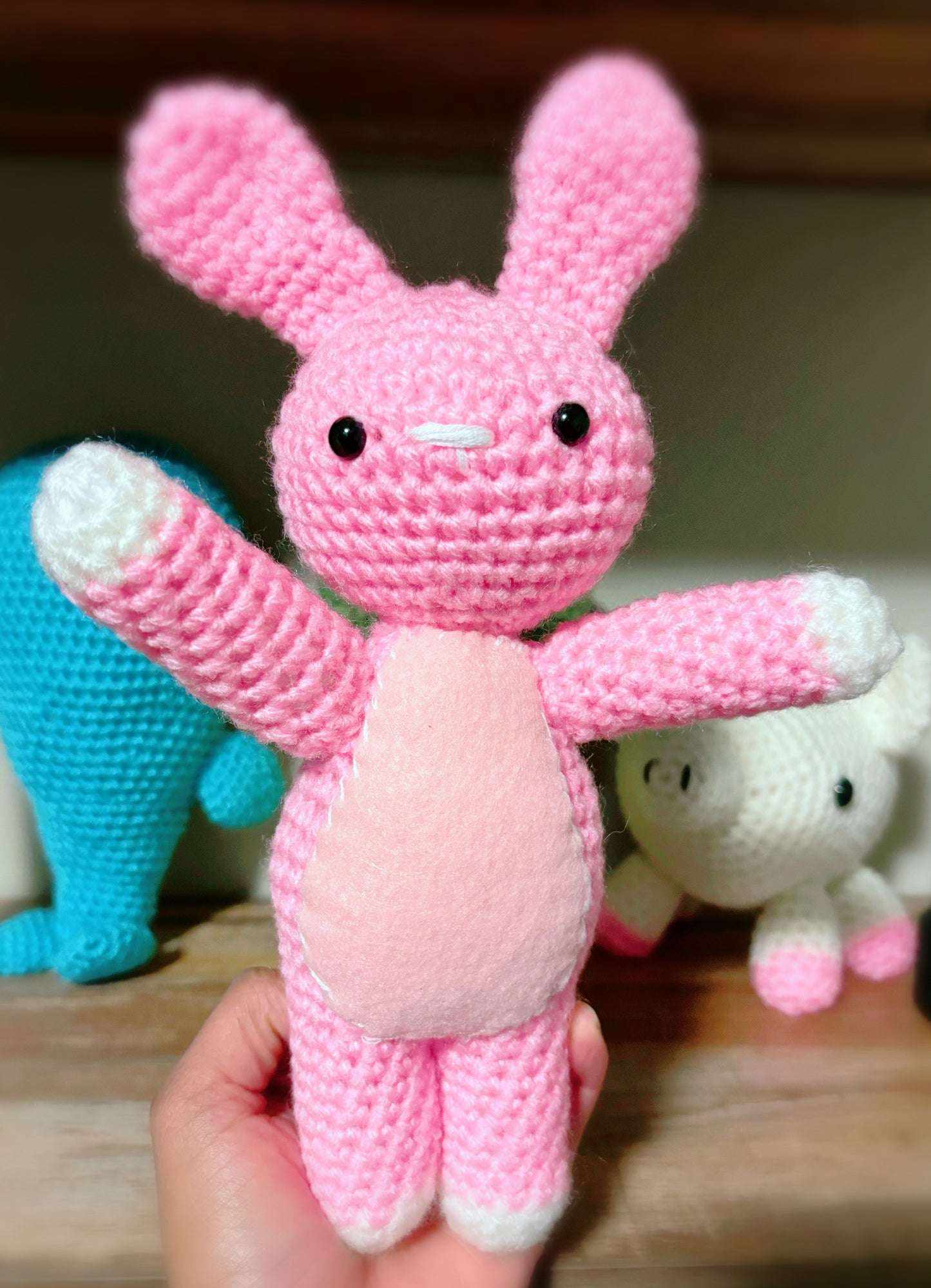 Handcrafted Amigurumi Bunny