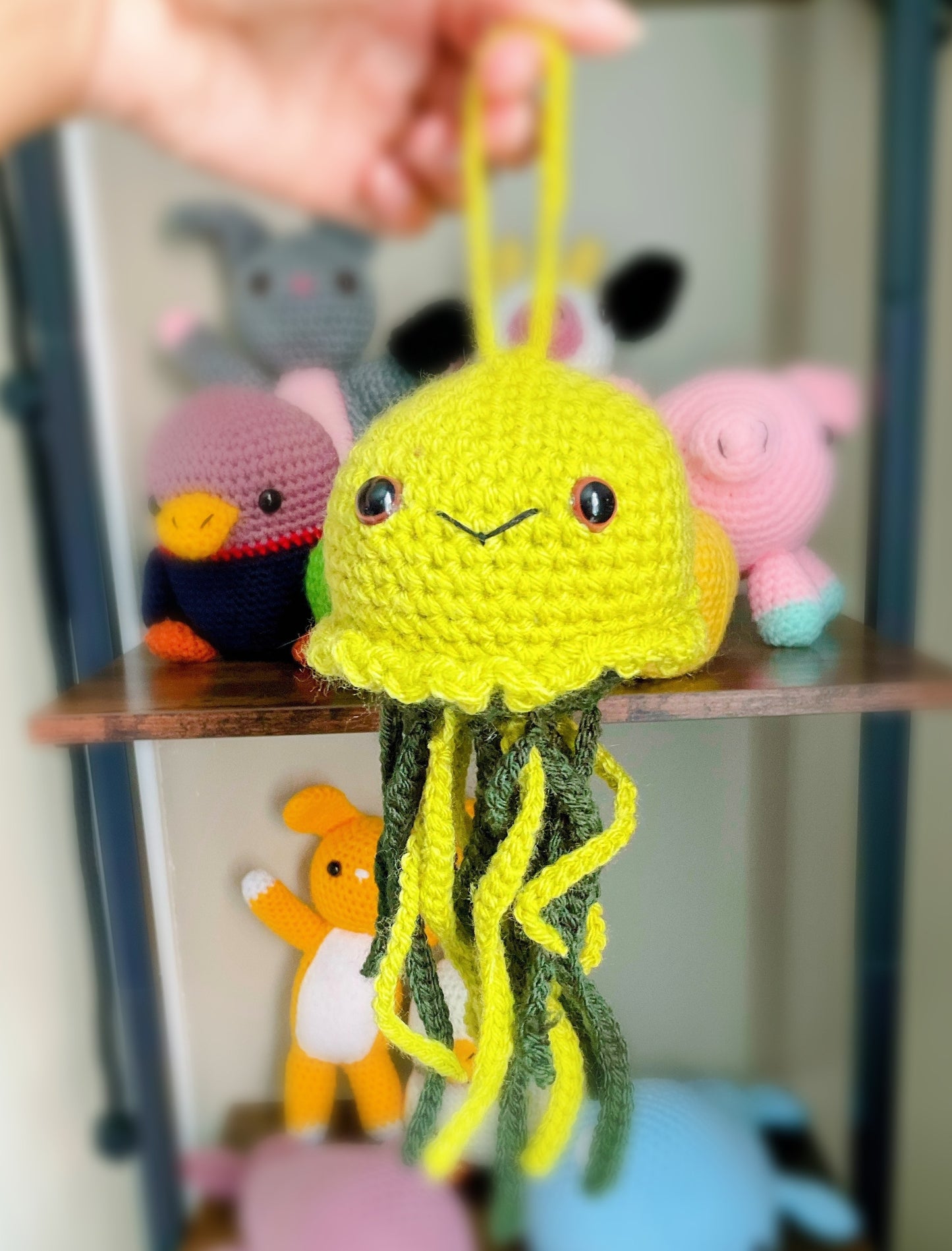 Handcrafted Amigurumi Jellyfish