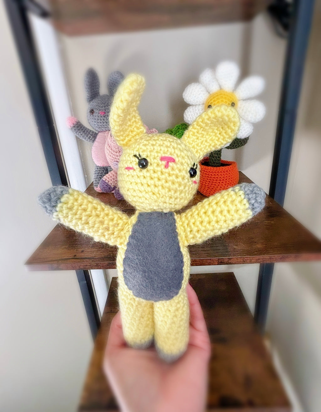 Handcrafted Amigurumi Bunny