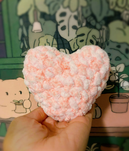 Handcrafted Amigurumi Plush Heart