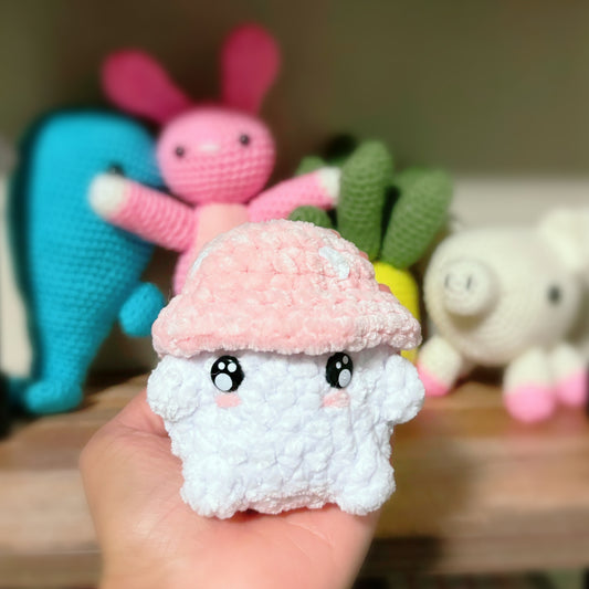 Handcrafted Amigurumi Plush Mushroom