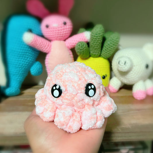 Handcrafted Amigurumi Plush Octopus