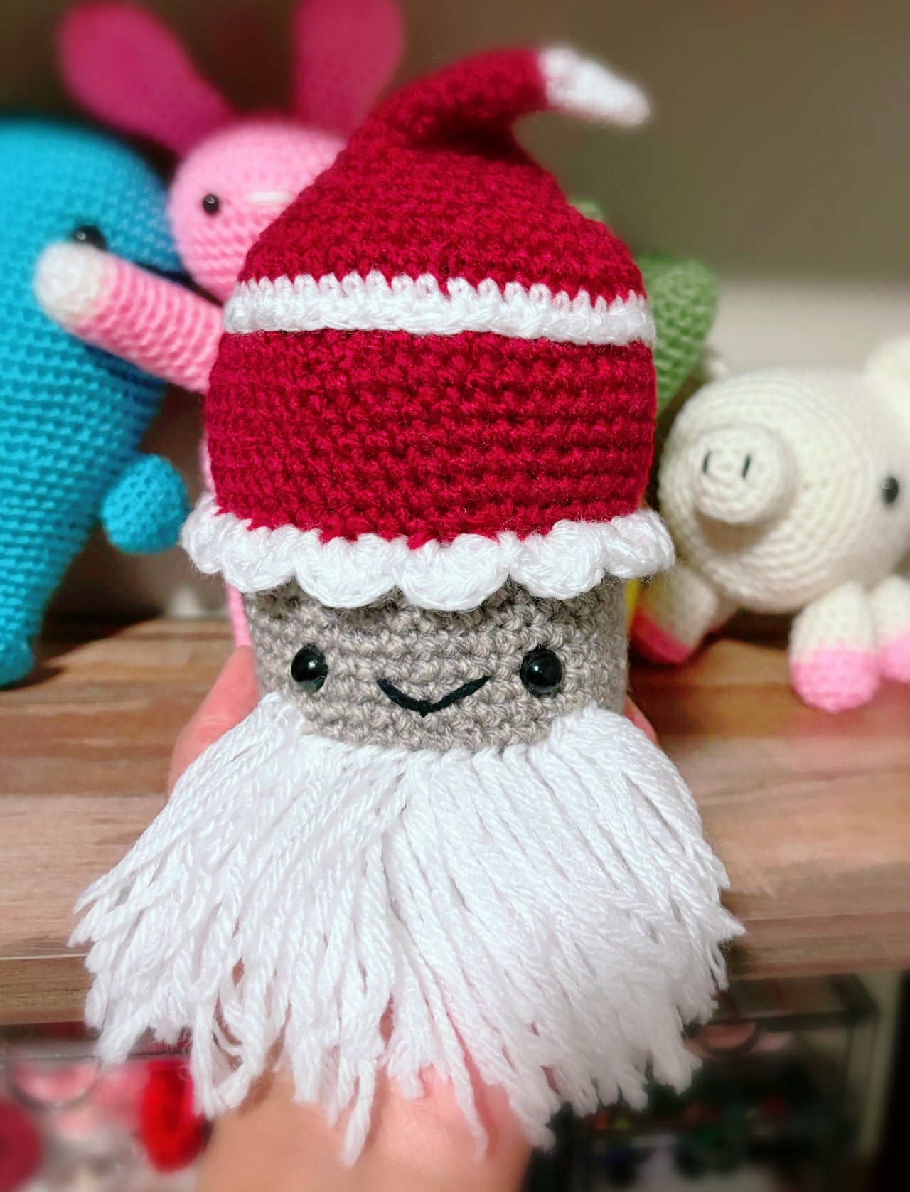 Handcrafted Amigurumi Santa