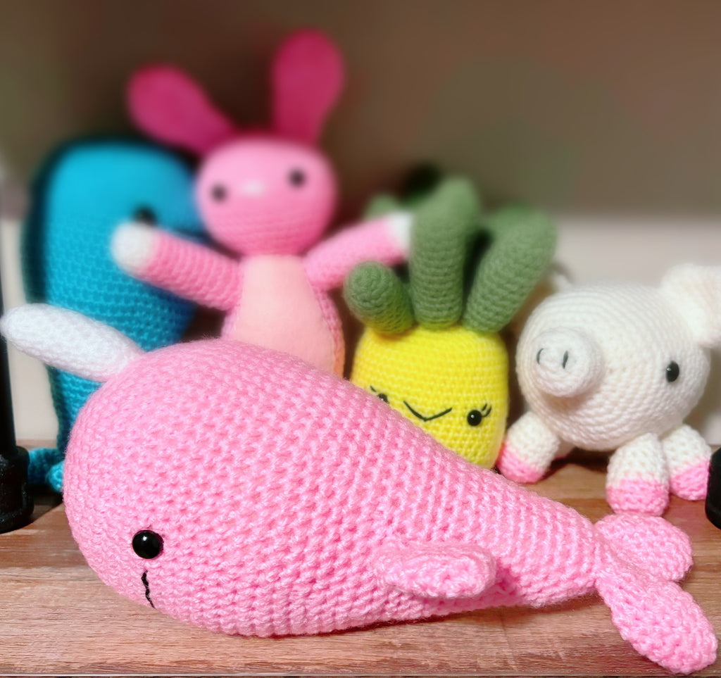 Handcrafted Amigurumi Whale