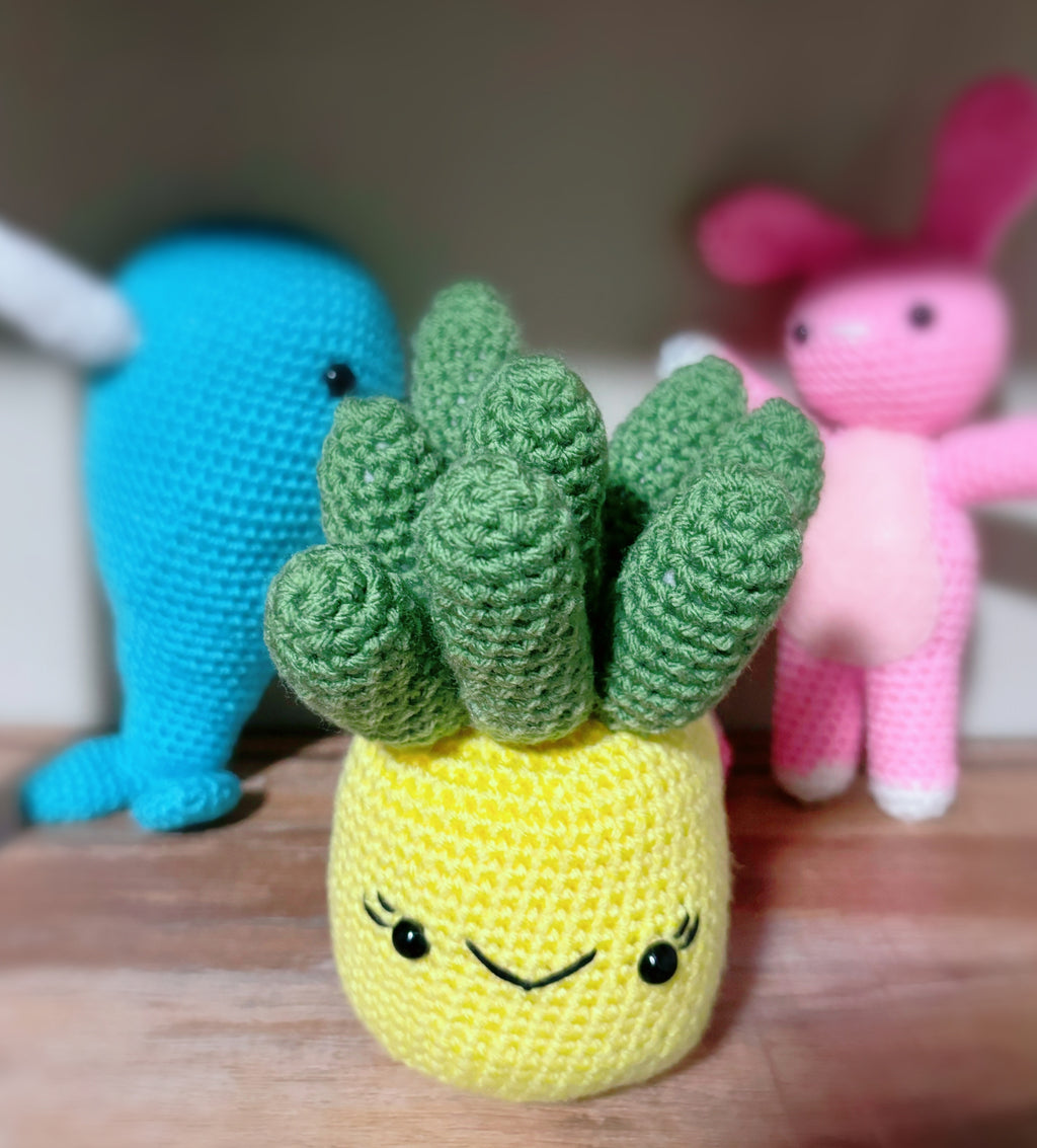 Handcrafted Amigurumi Pineapple