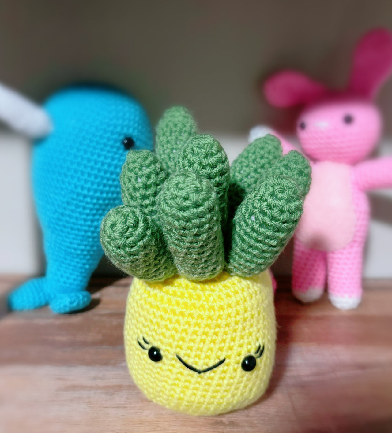 Handcrafted Amigurumi Pineapple