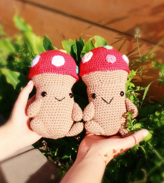 Handcrafted Amigurumi Mushroom