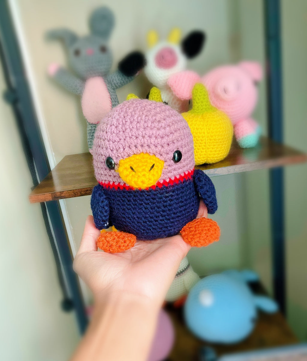 Handcrafted Amigurumi Duck