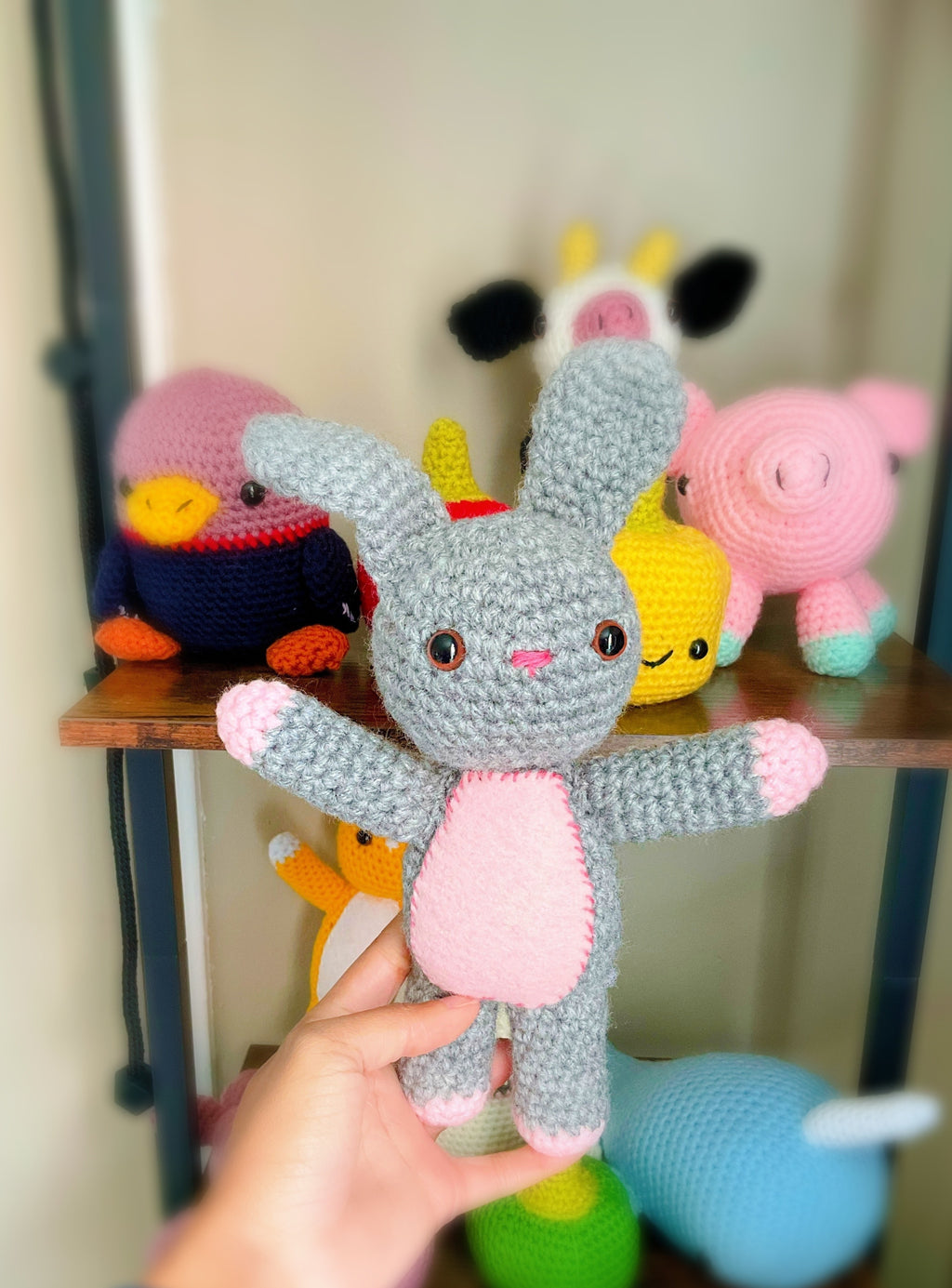 Handcrafted Amigurumi Bunny