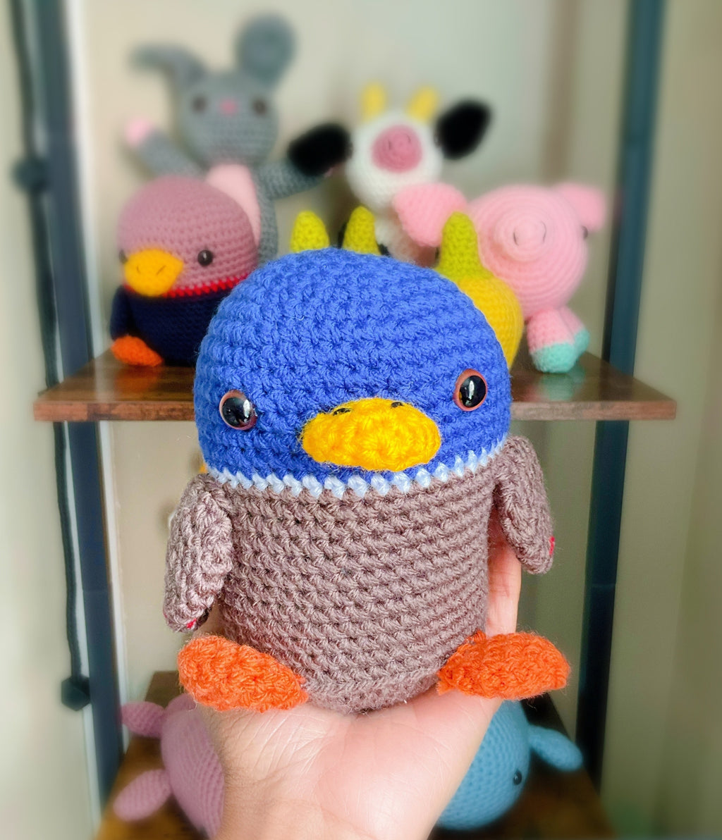 Handcrafted Amigurumi Duck