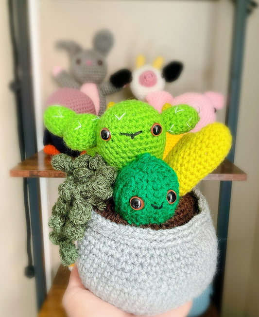 Handcrafted Amigurumi Cactus