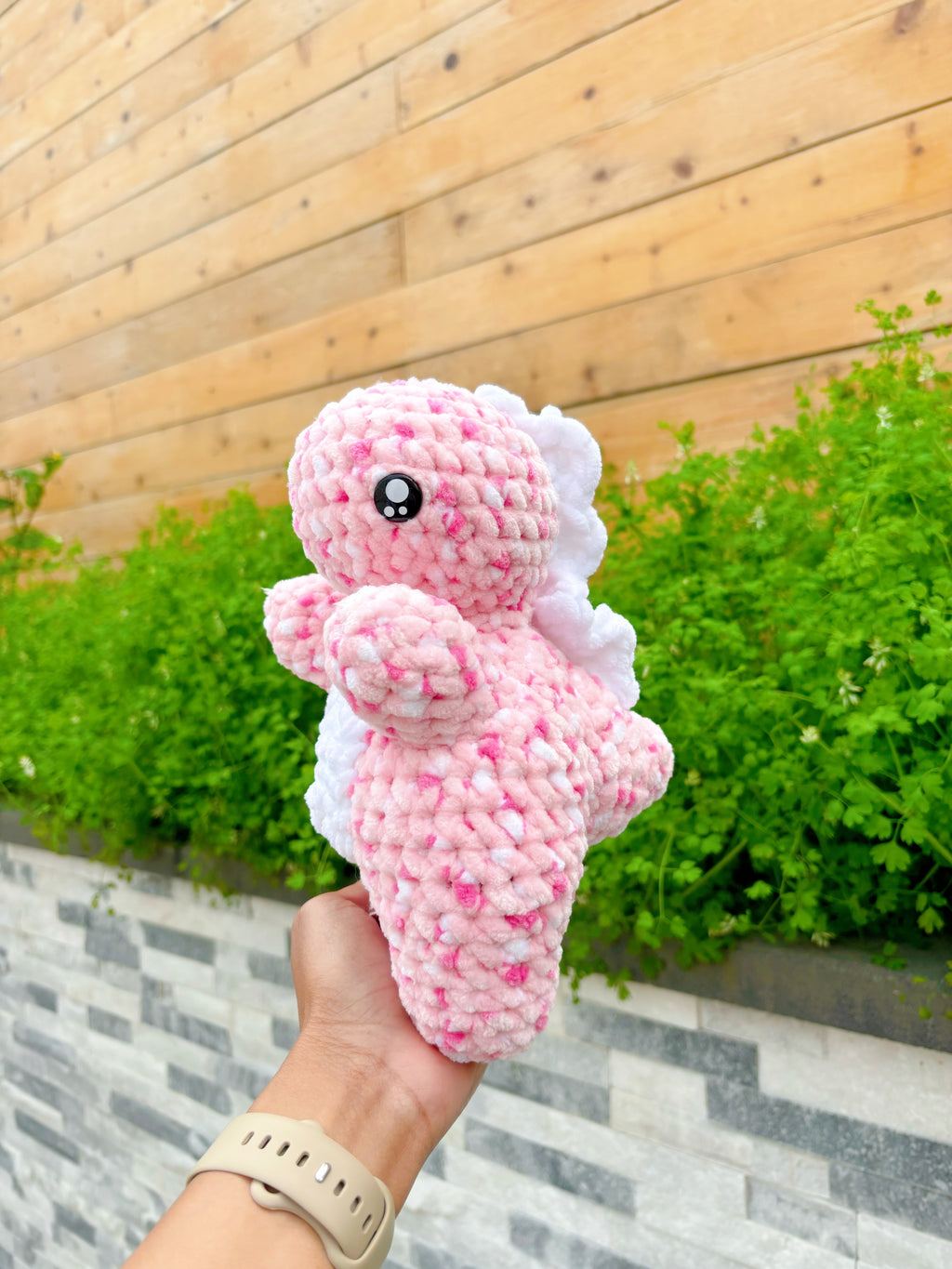 Handcrafted Amigurumi Plush Dino